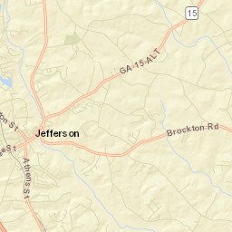 Jefferson Street Map