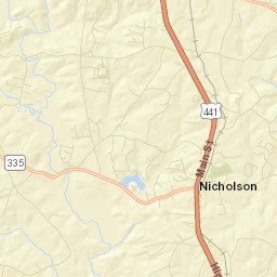Nicholson Street Map