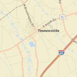 Timmonsville Street Map