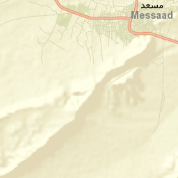 Messaad Street Map