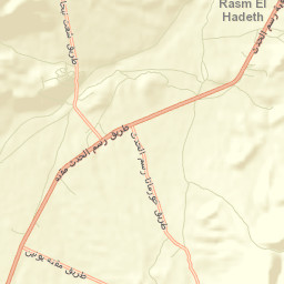 Caza de Baalbek Street Map