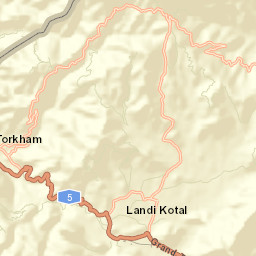 Landi Kotal Street Map