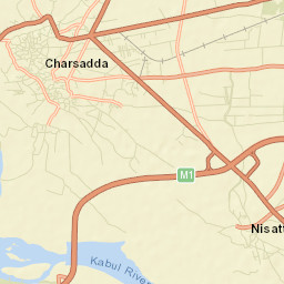 Charsadda Street Map