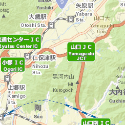 Ogōri-shimogō Street Map