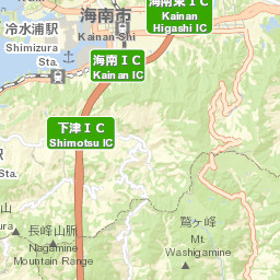 Kainan Shi Street Map