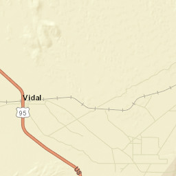 Vidal California Street Map