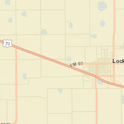 Lockney Street Map