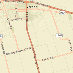Vernon Street Map