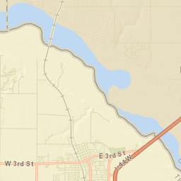 Burkburnett Street Map