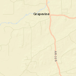 Grapevine Arkansas Street Map