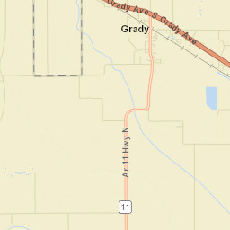 Whitefield Arkansas Street Map