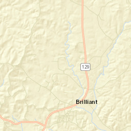 Brilliant Alabama Street Map