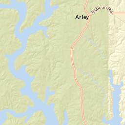 Arley Alabama Street Map