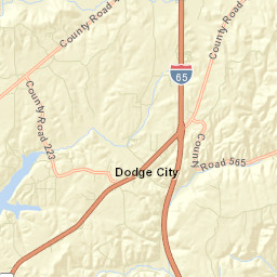 Loretto Alabama Street Map