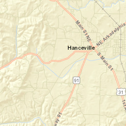 Center Community Alabama Street Map