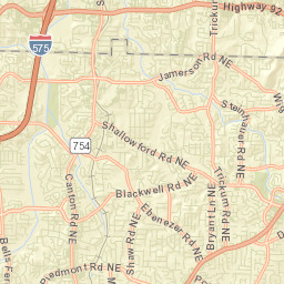 554-560 Knowlton Street Northeast Marietta GA  Street Map