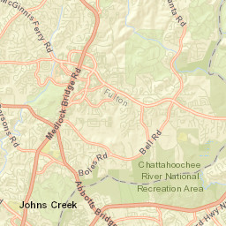 5210-5444 Old Atlanta Road, Suwanee, GA Street Map