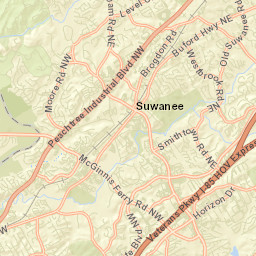 3317-3351 Lawrenceville Suwanee Road Street Map