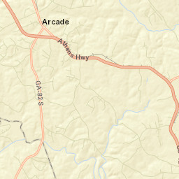 Arcade Street Map