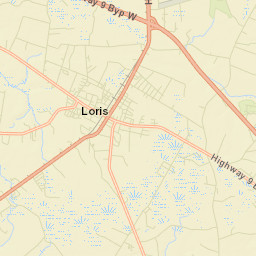Loris Street Map