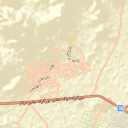 Mohajeran Street Map