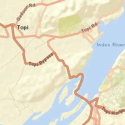 Topi Street Map