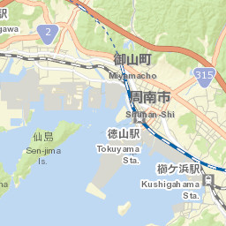 Tokuyama Street Map