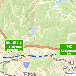 Kudamatsu Shi Street Map