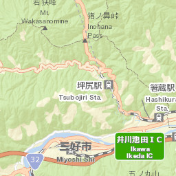 Ikedachō Street Map