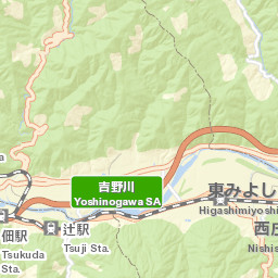 Miyoshi-gun Street Map