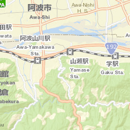 Yoshinogawa Shi Street Map