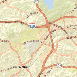 Walnut Hills Mobile Home Park California Street Map