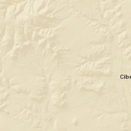 Cibecue Arizona Street Map