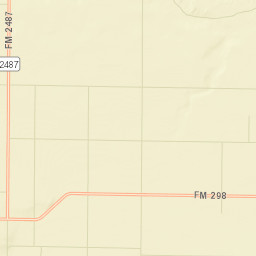 Bailey County Street Map
