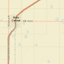 Hale County Street Map