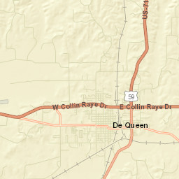 Process City Arkansas Street Map