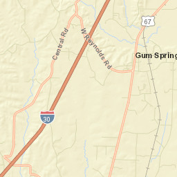 Richwoods Arkansas Street Map