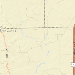 Staves Arkansas Street Map