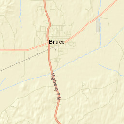 Bruce Street Map