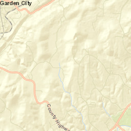 Garden City Alabama Street Map