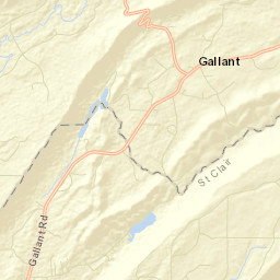 Ferguson Crossroad Alabama Street Map