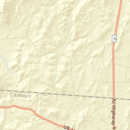 Gnatville Alabama Street Map