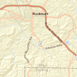 281 Braswell Rd Rockmart GA 30153 Street Map