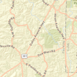 1589 Ivey Gulledge Road, Dallas, GA 30132 Street Map