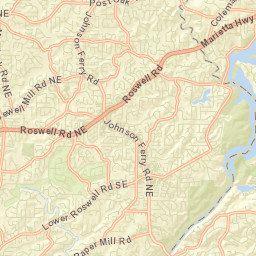 100-334 Morgan Falls Rd Sandy Springs GA Street Map
