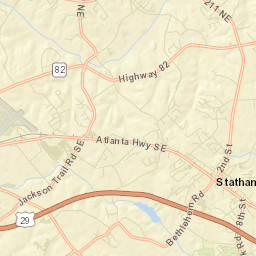 Statham Street Map