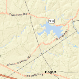 Bogart Street Map