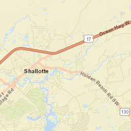 Shallotte Street Map