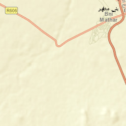 Aïn Beni Mathar Street Map