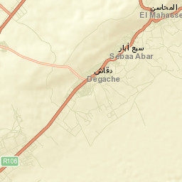 Degache Street Map